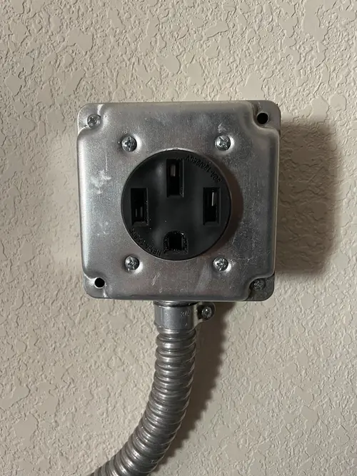 NEMA 14-50 outlet installed for Smart Home Electrical in Bonney Lake